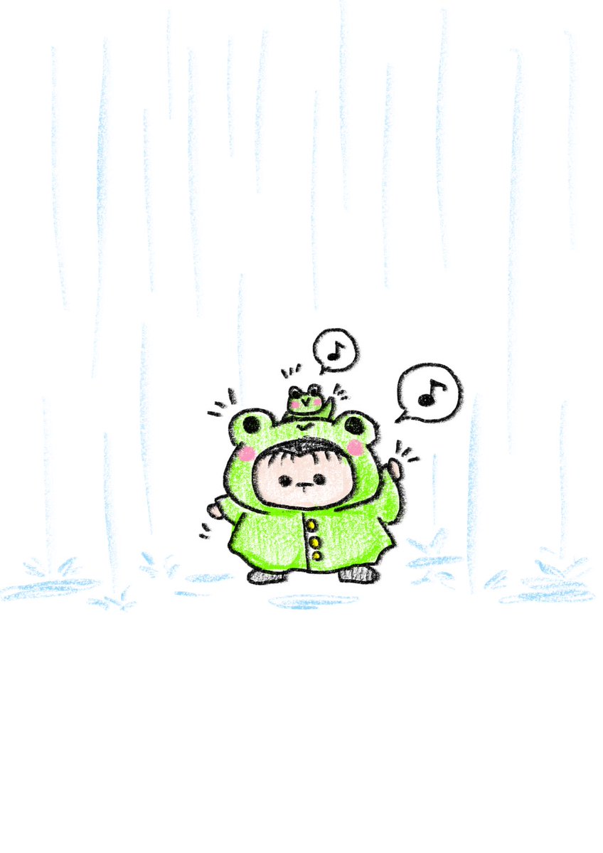 sakura_moon_017's tweet photo. Rainy days can be gloomy, but Little Choso knows how to enjoy every kind of day. He put on his favorite raincoat and set off on an adventure with his little friends. When he’s with his beloved friends, even rainy days feel bright and sunny in his heart. https://t.co/GwqEaolAVP