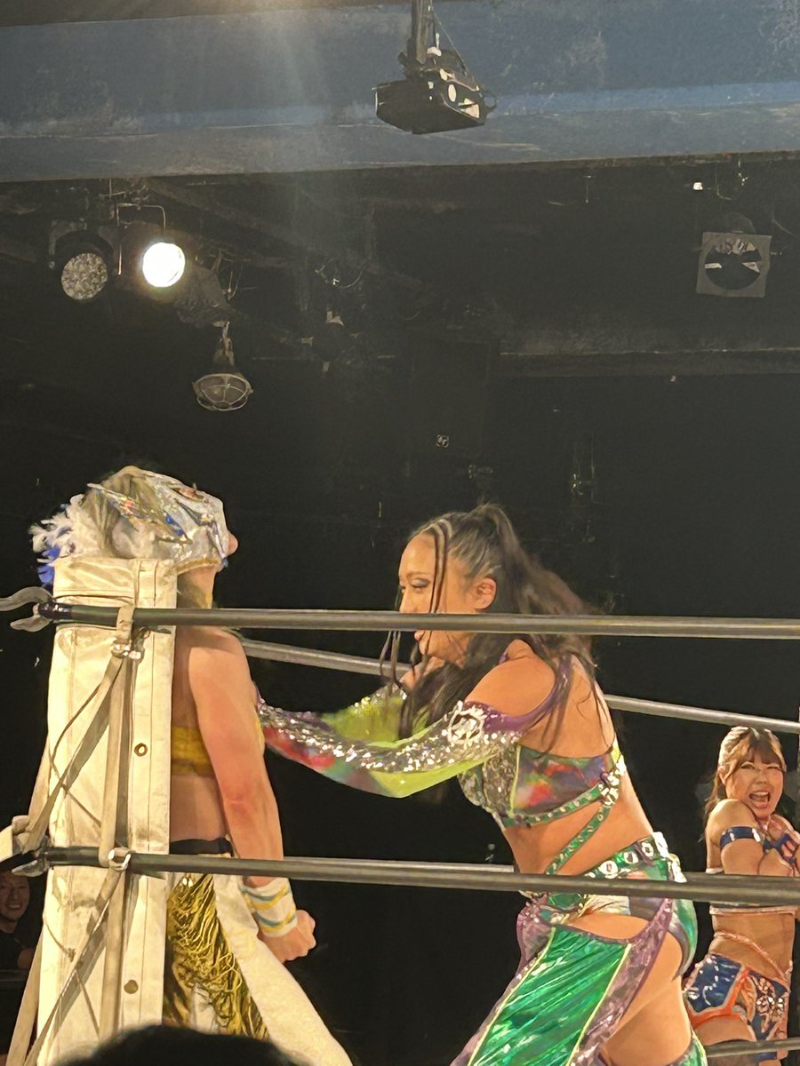 namiscape's tweet photo. 2026.6.9 新宿FACE

推しのハミングバード選手が野崎さまのフルコースの餌食になっていた

 #pw_mg https://t.co/stiql0dZHE