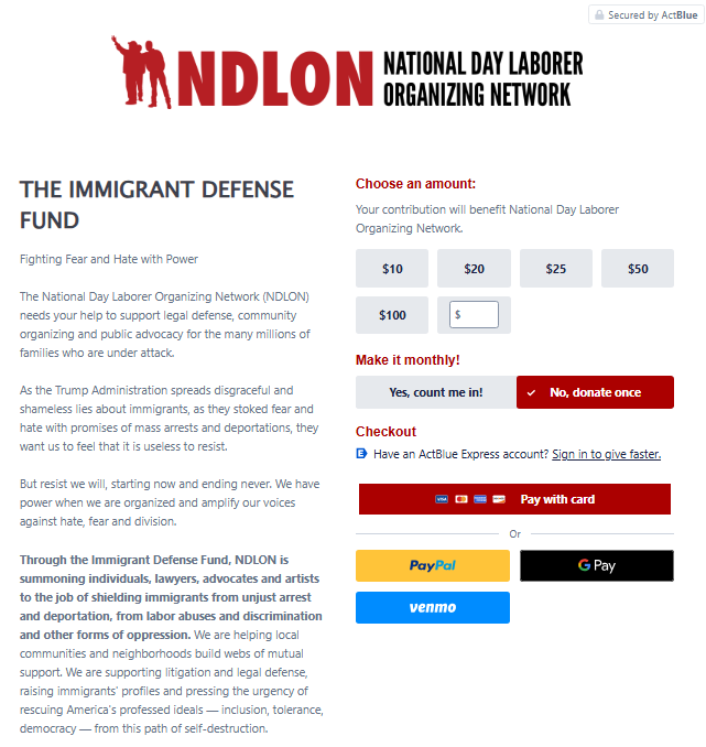 @RepBrandonGill Welcome - National Day Laborer Organizing Network ...