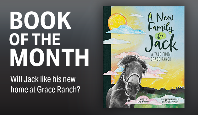 writeplacebiz's tweet photo. Our June Book of the Month is A New Family for Jack by Lois Vermeer, with artwork by Ashley Newman! This adorable new children’s book is a celebration of Grace Therapeutic Riding. To learn more about Jack and two upcoming events, visit: https://t.co/En3EfwrM1r https://t.co/QuhMwwT0EJ