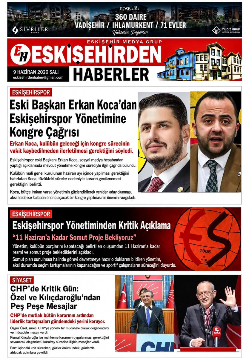Saat26_com's tweet photo. Bugünkü dijital gazetemiz… https://t.co/4ATxL5w6ip