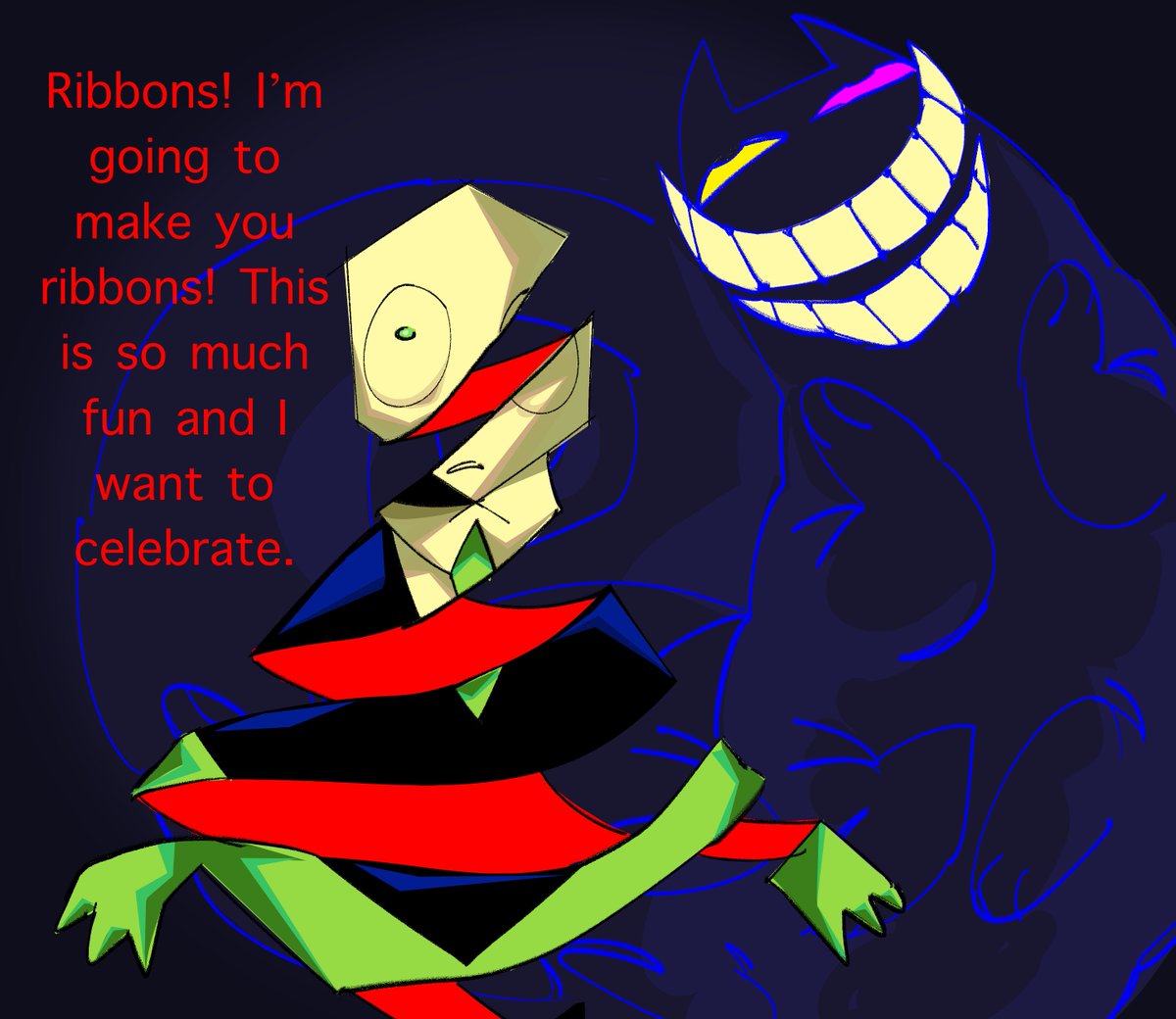 leuz3r's tweet photo. those who nose 
{#friendpins #deltarune} https://t.co/7p2ivvLEGM