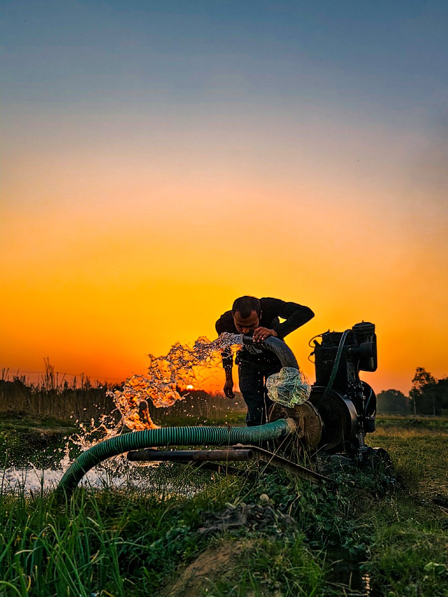 Naturehacker20's tweet photo. Village Sunset Photo's Shot On Vivo V50 @Vivo_India #ShotOnSnapdragon @Snapdragon @Snapdragon_IN https://t.co/Hql0Zc5jqE