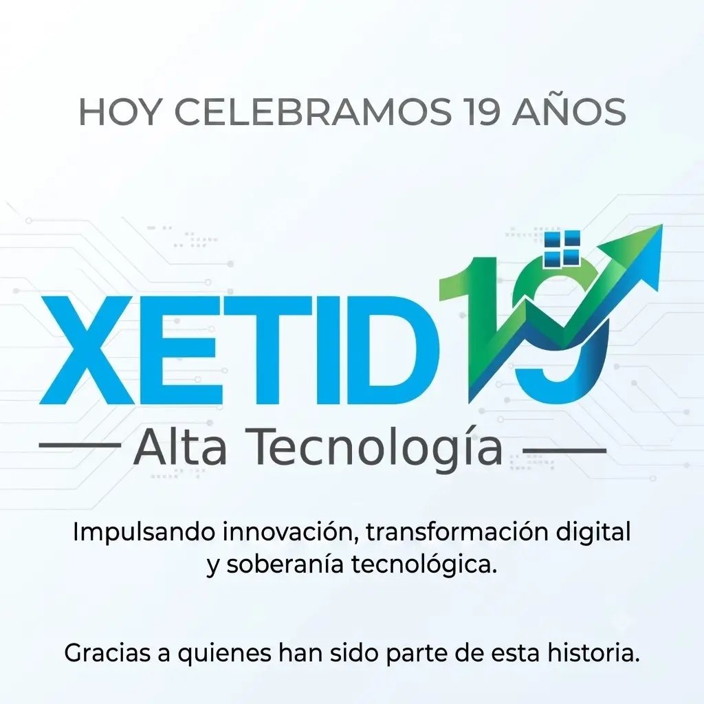 BancoCentralCub's tweet photo. 🇨🇺 Desde el @BancoCentralCub felicitamos a #XETID19Años por su aniversario. Celebramos años de historia, innovación y compromiso con el desarrollo tecnológico del país. Años de creer, crecer y triunfar.✨ ¡Sigan transformando el futuro! 🎊

#BancariosCubanos https://t.co/3y0XXE7W9A