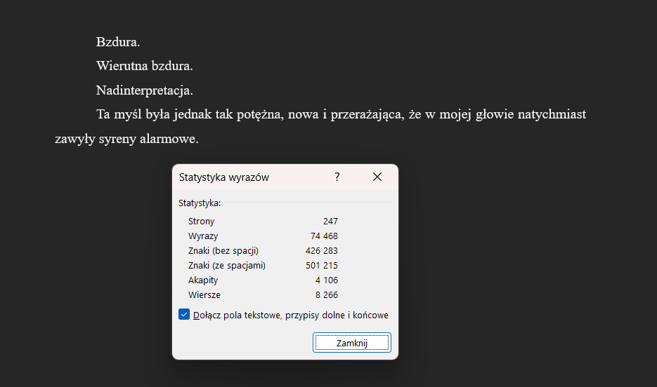 bloodyplanbyann's tweet photo. A oni nawet się jeszcze nie pocałowali... choćby w policzek
To będzie dłuuuuuga książka 🥲
Najdłuższa moja miała 720k znaków 
#zawszelkaceneaf https://t.co/79ZdBNzVcg