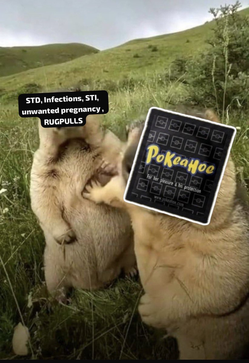EC800_'s tweet photo. $POKEAHOE protects you against a plethora of dangers like STDs, infections, STIs, unwanted pregnancies AND WORST OF ALL RUGPULLS 😡🤬

Be smart, STAY PROTECTED 💯👌🏻

@pokeahoesol https://t.co/jMJg4Ux2Tk