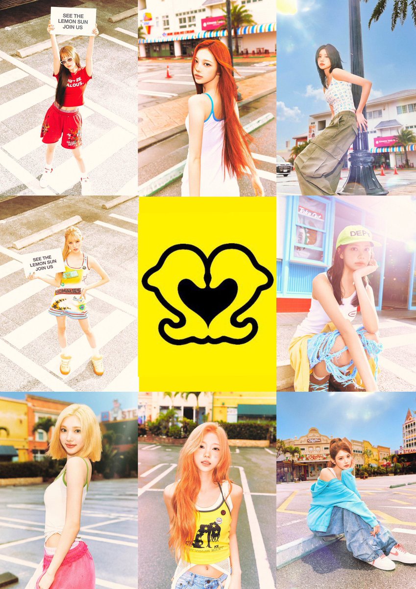 UpdateKGirls's tweet photo. VEM VERÃO! Hearts2Hearts em fotos conceituais para seu comeback com “Lemon Tang”. https://t.co/VMfZxKYdXn