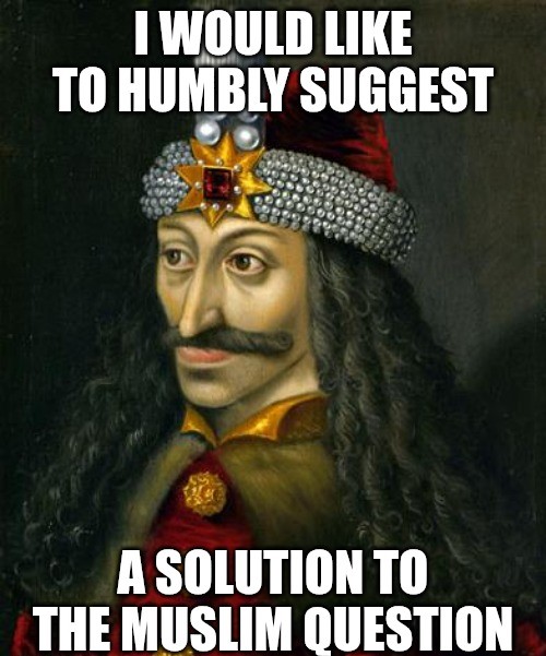 SithisForever's tweet photo. @Anmaidrinrua You're right, there is a solution. This guy named Vlad figured it out hundreds of years ago. https://t.co/nsGUYphsP8