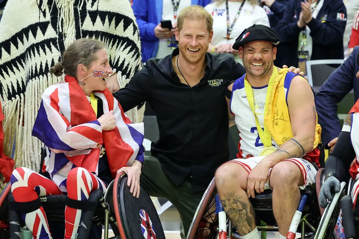 ChrisBaronSmit1's tweet photo. 🆕 Prince Harry, Duke of Sussex, founder of the @WeAreInvictus named one of the TIME100 Most influential People in Sports 2026 in the “Leaders” category. 👏🏼

The Duke of Sussex is the founder of the Invictus Games.

🔗https://t.co/luweJch7fb

#PrinceHarry #TIME100 #InvictusGames https://t.co/fg7MPHtjzm