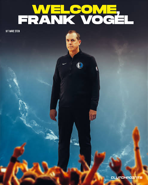 ferrazewerton's tweet photo. @MavsFilmRoom I’m already of the opinion that it’s better to make Frank Vogel the permanent manager WHILE we haven’t hired the coach we actually want.

Vogel is certainly not our coach of the future, but… https://t.co/i2qrbl8e4U