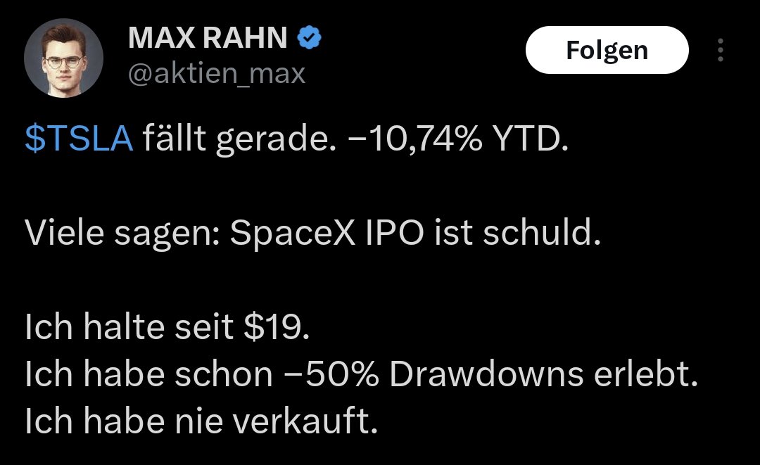 RandomWalkeur's tweet photo. @Der_Boersianer Waren dann ja auf einmal nur noch drei Aktien und mittlerweile "nie verkauft". 🫠 https://t.co/Rw3eALJQSN