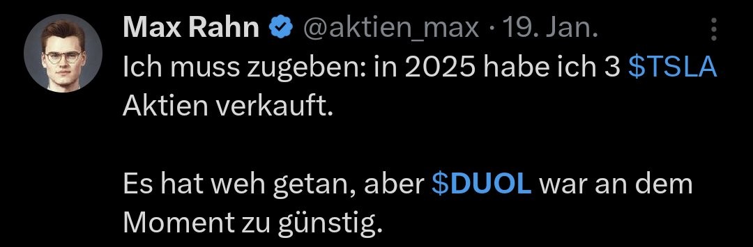 RandomWalkeur's tweet photo. @Der_Boersianer Waren dann ja auf einmal nur noch drei Aktien und mittlerweile "nie verkauft". 🫠 https://t.co/Rw3eALJQSN