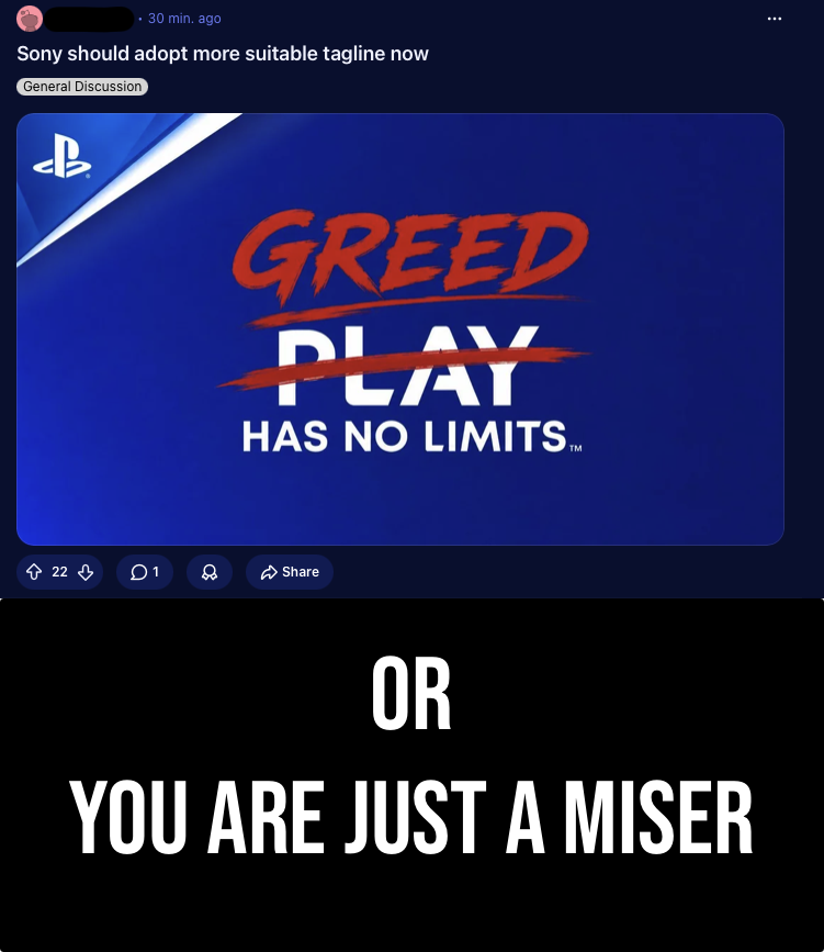capt_shipwreck's tweet photo. I keep seeing Indian gamers post memes like this, crying about corporate greed. But let’s be honest: the real issue isn’t Sony's pricing.
The issue is the extreme "miser culture" deeply embedded in the Indian gaming community. 🧵👇 (1/4)

#IndianGaming #PS5India #PlayStation #Gaming