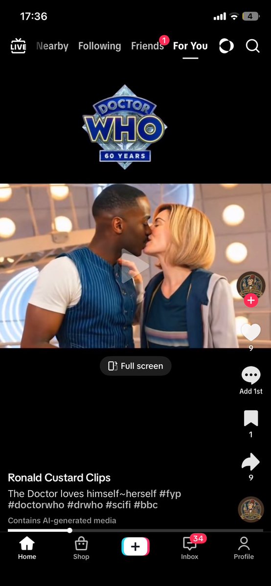 dxctr_m4ster's tweet photo. get this ai shit the FUCK off my page #DoctorWho https://t.co/nKe6hIcTJR