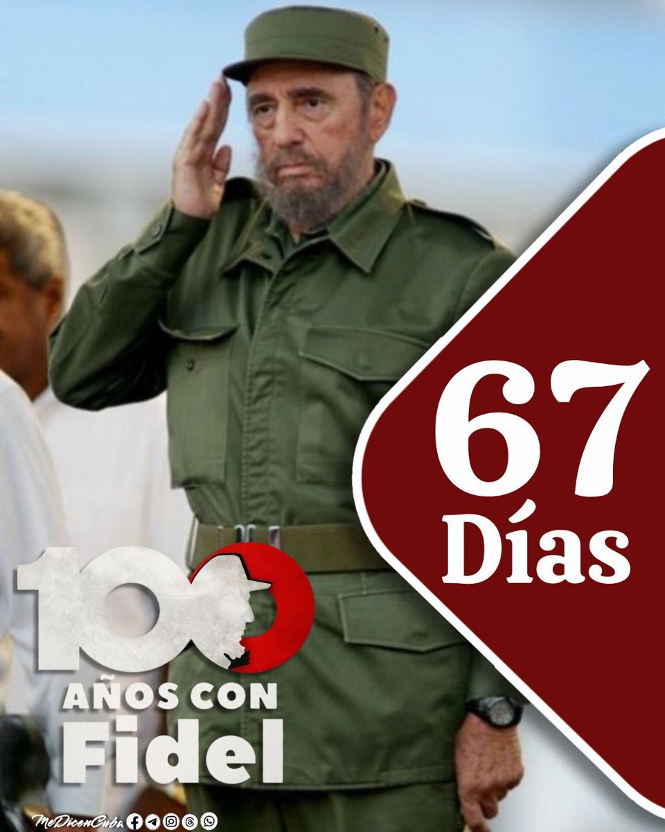 LidiaMara169749's tweet photo. 100 años con Fidel
#LaPatriaSeDefiende
#CubaNoEstáSola 
#UCMLT https://t.co/dlw5knZIE5