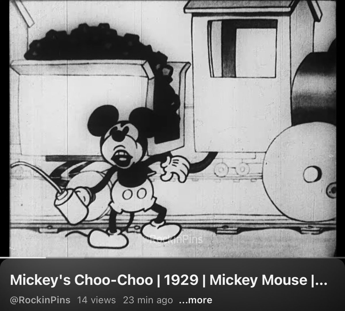 RockinPins's tweet photo. 🚂Mickey’s Choo Choo🚂

Here’s a new 16mm scan https://t.co/UvMxsmd7py

#disney #mickeymouse https://t.co/xGc6rKUv6A