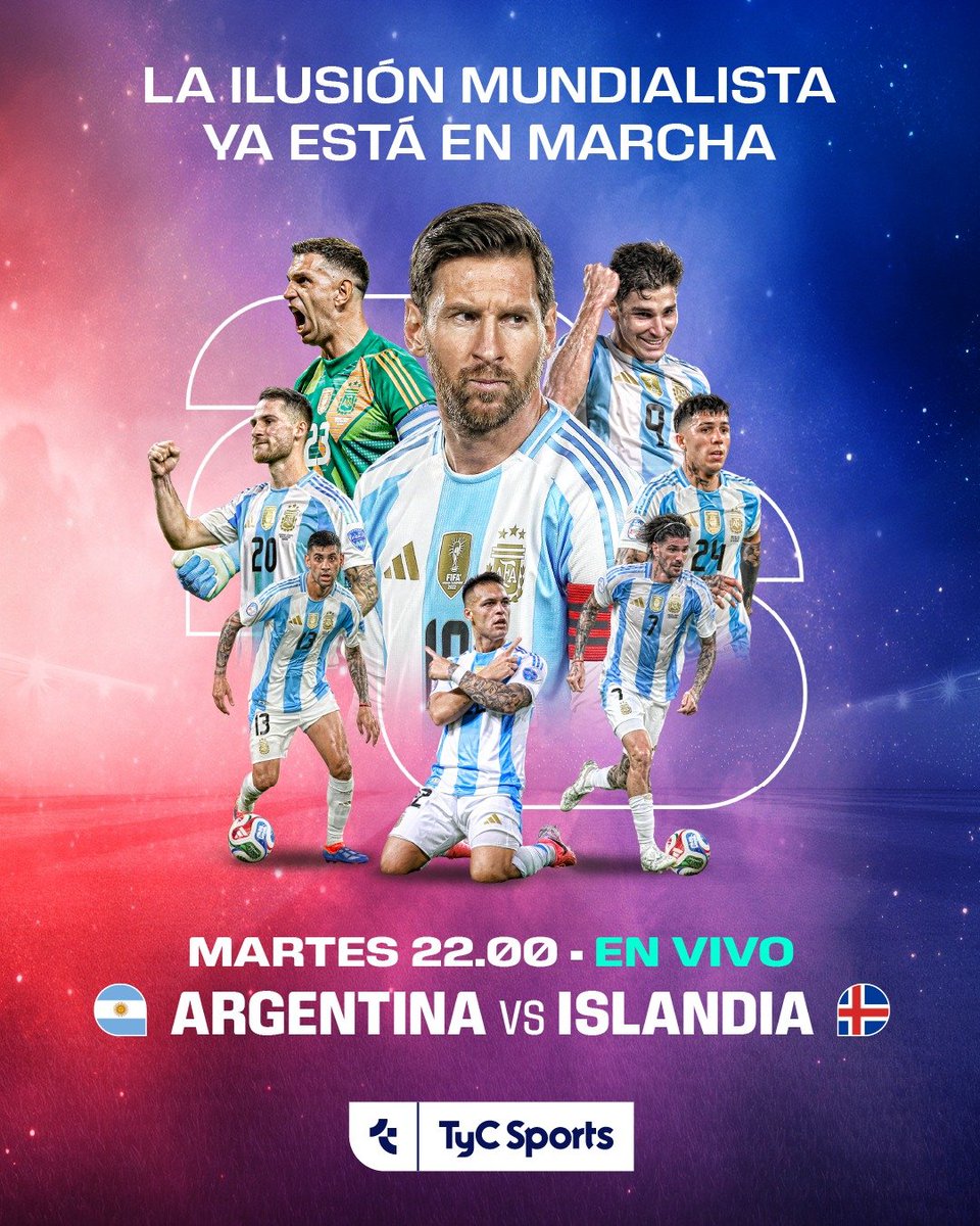 cotesma's tweet photo. 🇦🇷 Argentina vs Islandia 🇮🇸
Último amistoso… ¡se viene el Mundial! 🔥⚽

Vivilo con Cotesma Play 👇
💬 Chat en vivo
📊 Stats en tiempo real
🎬 Mejores momentos
🇦🇷 On Demand
📲 Contratá hoy:
☎️ 0800 999 1160
💬 WhatsApp: +54 9 294 4141420

💫 Cotesma, evolución cooperativa. https://t.co/eHskqnqmSV