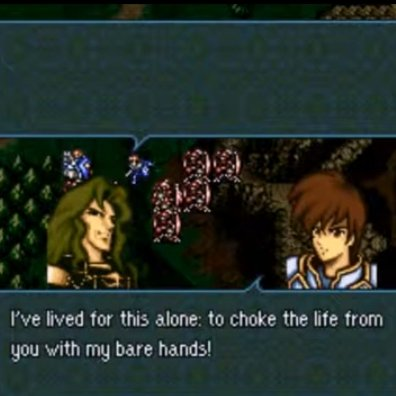 alazoneia's tweet photo. notice how Leda is saying something similar to Leif in FE 4, plus both names start with an L...four letters...accompanied by a cute blonde character...hmmm https://t.co/BfM2mPL3Z2
