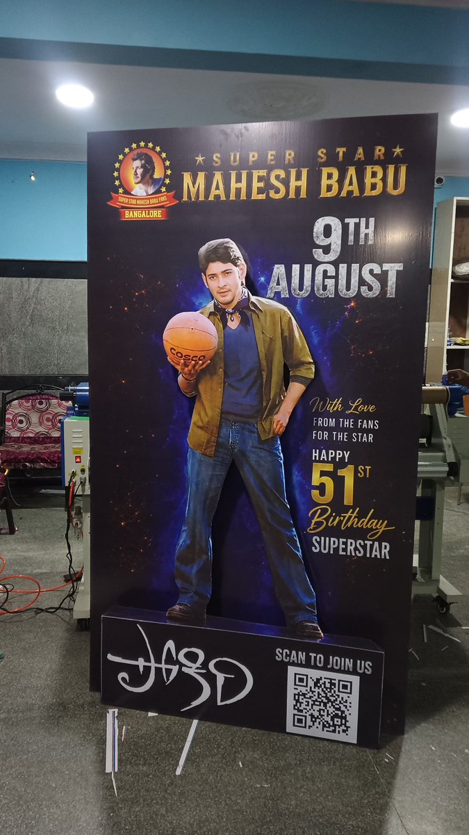 Bengaluru SSMB Fans tweet media