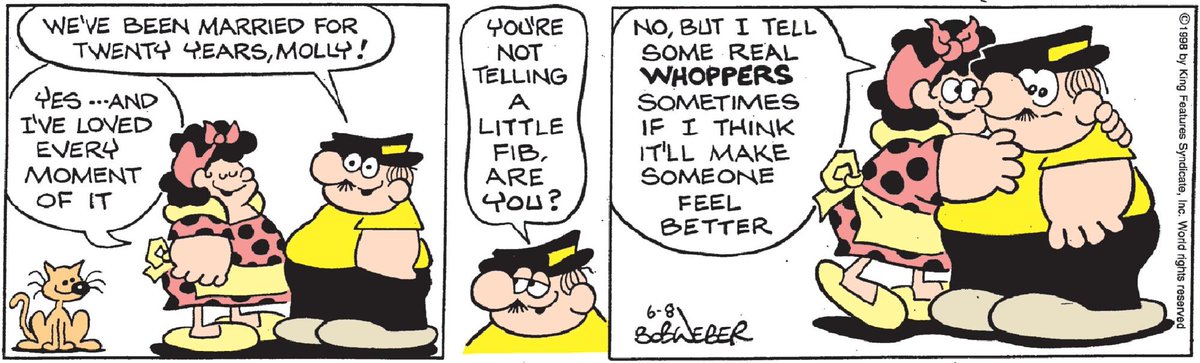 ComicsKingdom's tweet photo. Honesty: the key to a long lasting partnership 💗 #MooseAndMolly https://t.co/FGI34EvVmr https://t.co/678TMHwcKh