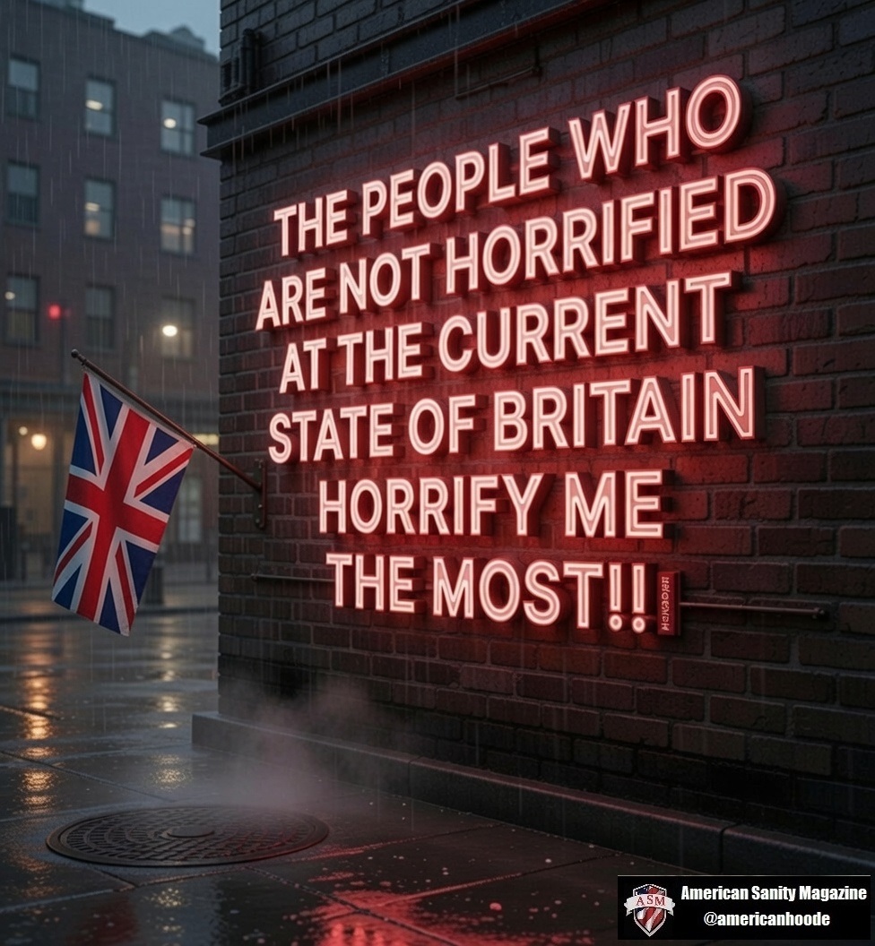 AmericanHoodE's tweet photo. @Skint_Eastwood1 It is like Friday the thirteen In Britain now. One police state horror after another. https://t.co/UvV9c6uGHP