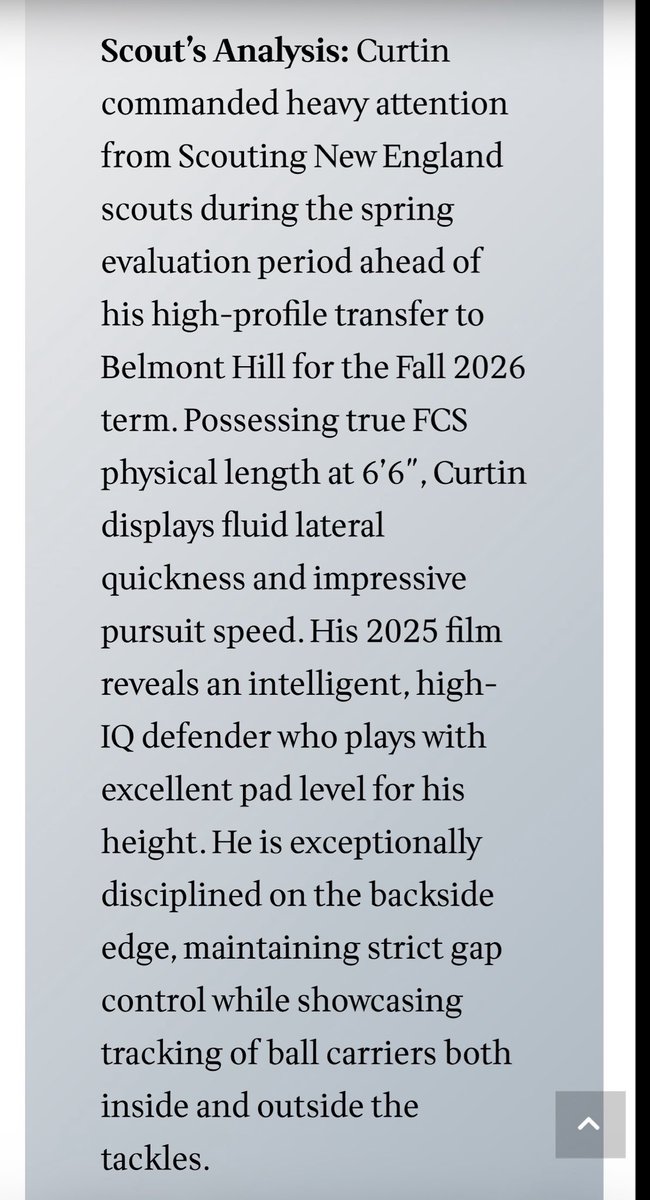 DeclanCurtin12's tweet photo. Thank you for the write up @ScoutingNE !! https://t.co/ExIMevcsoS