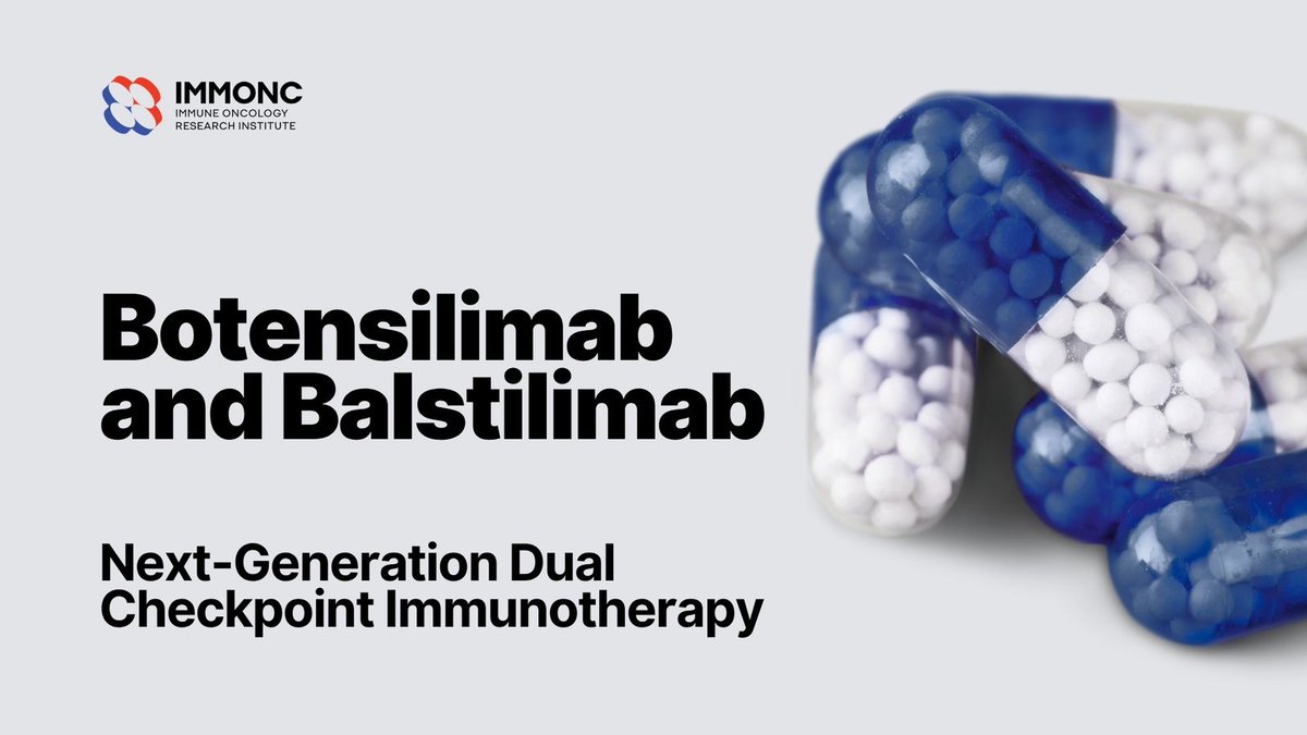 ImmoncInstitute's tweet photo. 🚀Can next-generation immunotherapy help overcome resistance in difficult-to-treat cancers?

Botensilimab + balstilimab is showing encouraging early results in MSS colorectal cancer and ovarian cancer. 🧬

📖 Read the full article: https://t.co/gk7RvmM9JK

#IMMONC #ImmunoOncology https://t.co/n79i64xGPy
