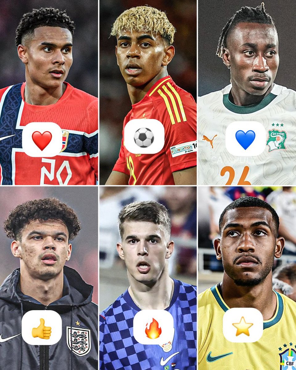 Edulapez's tweet photo. Who will be the biggest break-out star at the 2026 World Cup? 💫🏆 https://t.co/p9V2UUnS4V