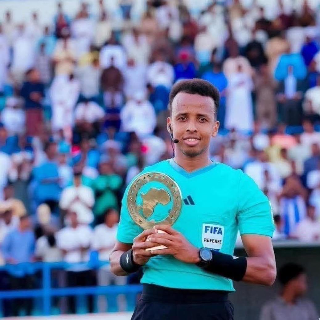 AbikarDr's tweet photo. Our finest African referee of 2025.
Guuleyso! https://t.co/1mlEAkWlQA
