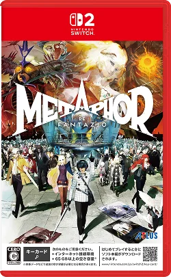 IsGameKeyCard's tweet photo. π΄ Metaphor: ReFantazio will be distributed as a Game Key Card in JAPAN. #Switch2 #Atlus #GameKeyCard https://t.co/rDpMaCqr57