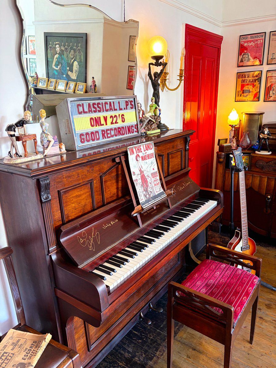 TheMusicalBoxRS's tweet photo. The history behind the shops 115 year old piano!

The John Brinsmead & Sons piano originally purchased from Rushworth & Dreaper came from my Great Nan Dorothy’s home after surviving the Liverpool May Blitz in 1941, it was relocated to the shop when opening in 1947.

When we renovated the second shop floor 5 years ago we thought it would be only fitting to have the piano restored and brought back to life, as in later years it had begun to sound like Les Dawsons.

Since it’s restoration the piano has been played by the likes of Rick Wakeman, Elvis Costello, Diana Krall, Craig Charles, Steve Nieve and regularly by customers. Diane was always pleased to know that her Mother Dorothy’s piano was still being played & enjoyed all these generations later!