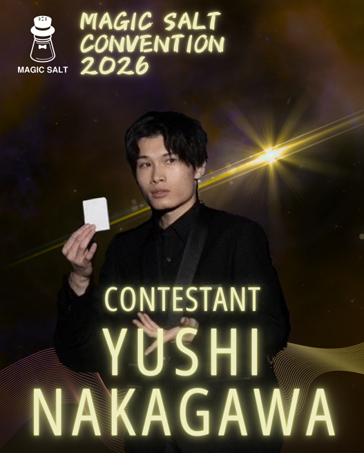 magic_salt1's tweet photo. ソルコン2026　ステージマジックコンテスト
コンテスタント：中川裕資

残席残り僅か！ご予約はこちらから
https://t.co/22hb6jajoU https://t.co/1FrVu7olbX