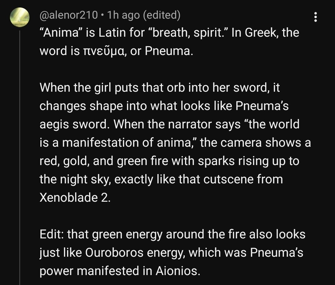 KirPinkFury's tweet photo. New Xenosaga Genesis analysis thanks to alenor210 over at YouTube. 

So:

Xenoblade Chronicles 3=Malos.
Xenoblade Genesis=Pneuma. https://t.co/rytqHGdiJZ