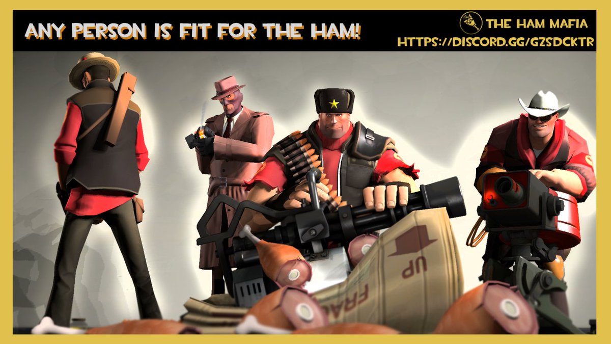 HamMafiaTF2's tweet photo. Tasty
Art by @r1versxgd (or someguysfm on Discord), great work my guy
#tf2 #tf2fanart #tf2art #sfm #art #ham https://t.co/9412vcP3Hr