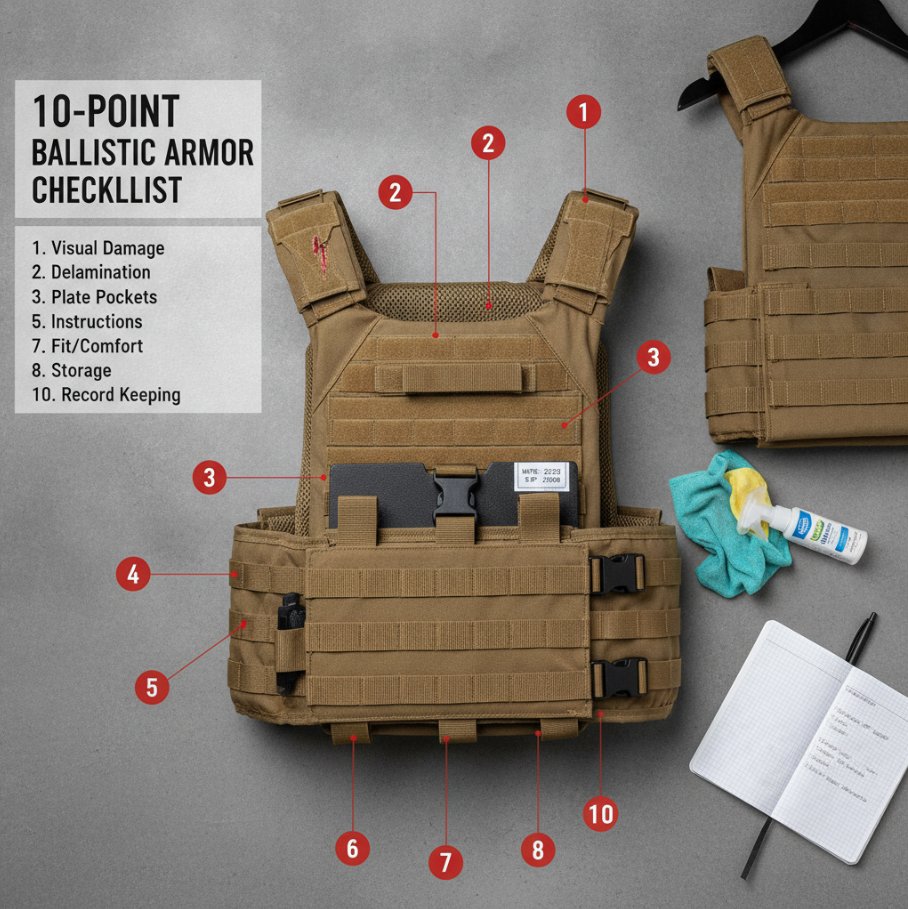 BodyArmorMega's tweet photo. Body armor is not a “set it and forget it” piece of equipment. Whether you are law enforcement, private security, or a prepared citizen, your ballistic protection is an investment in your life. 
https://t.co/3ChrOejDDK
#BodyArmor #Checklist #Inspection https://t.co/xEmpW3aMsf