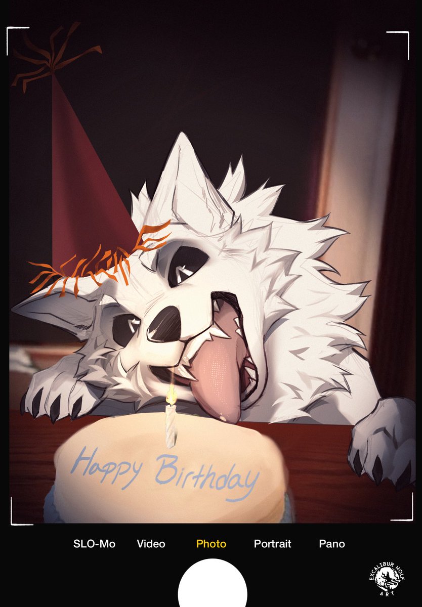 _ExcaliburWolf's tweet photo. Today’s is my birthday! https://t.co/ylQH1YZ5kn