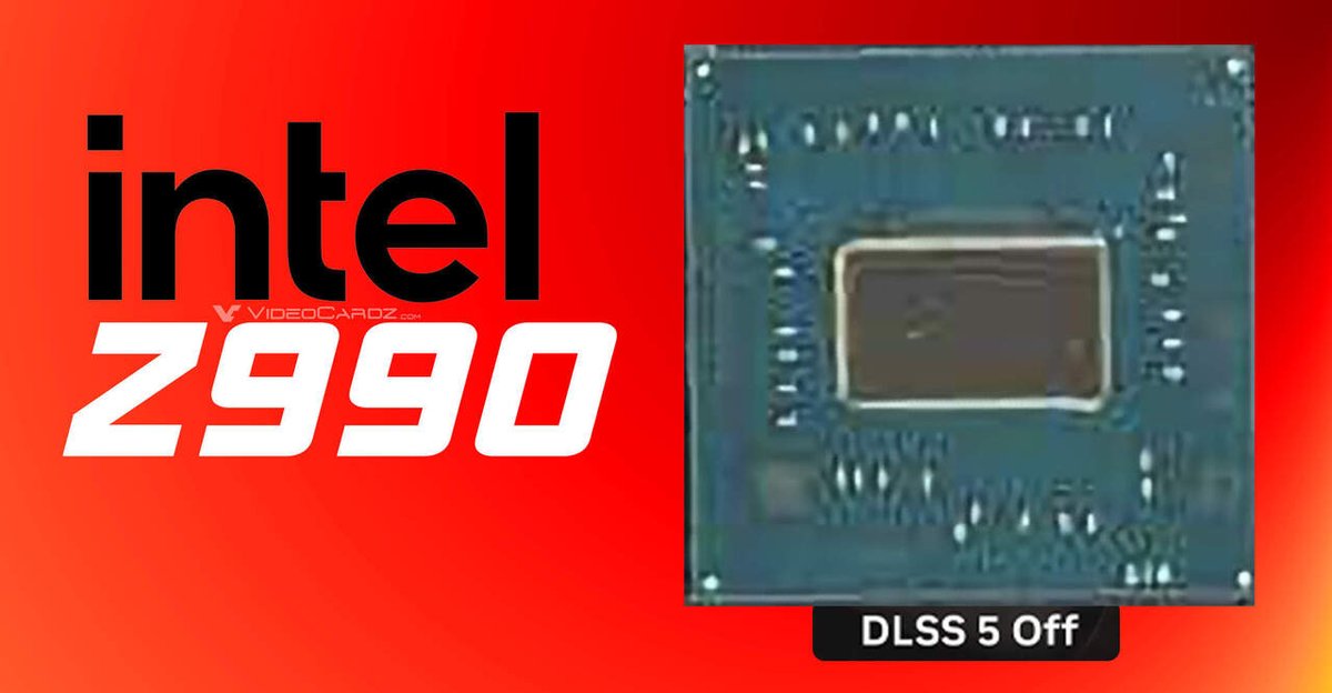 VideoCardz's tweet photo. Intel Z990 chipset appears in first blurry photo, reportedly draws 7.9W or up to 14W with full PCIe 5.0 

https://t.co/7SxHjmmBEZ https://t.co/VBqygAm8PN