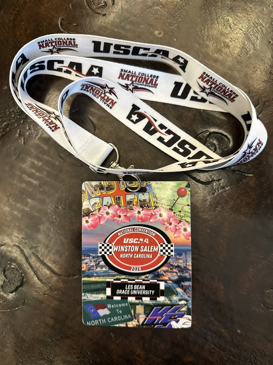 graceutalons's tweet photo. ✈️ // 𝑻𝑯𝑬 𝑱𝑶𝑼𝑹𝑵𝑬𝒀 𝑪𝑶𝑵𝑻𝑰𝑵𝑼𝑬𝑺

From Pomona, CA to Winston-Salem, North Carolina, Grace U Athletics is represented on the national stage.

Director of Athletics Les Bean is attending the USCAA National Convention, shaping the future of the Talons.

#TalonsUp🦉 https://t.co/huDCLwAZL9