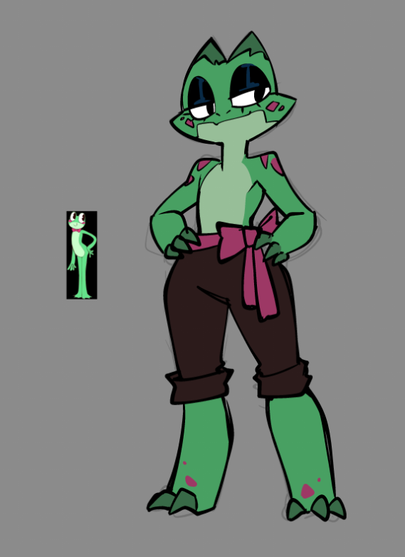 Jek_Korpen's tweet photo. I put Ribbit through the vicky filter just to torment Skye https://t.co/CRGbqNPiGl