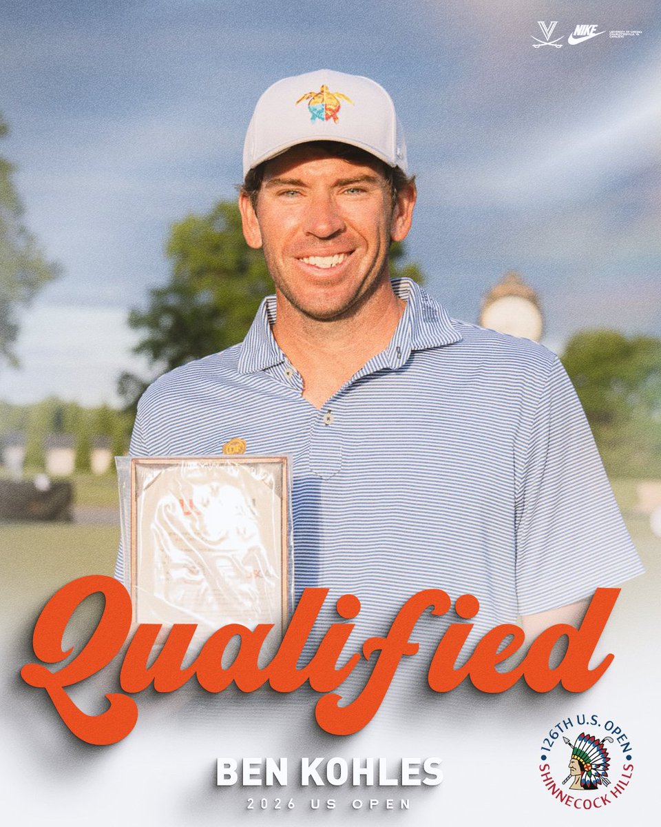UVAMensGolf's tweet photo. Ben &amp; Ben are heading to Shinnecock for the 2026 US Open! https://t.co/BGFFoz5LUw