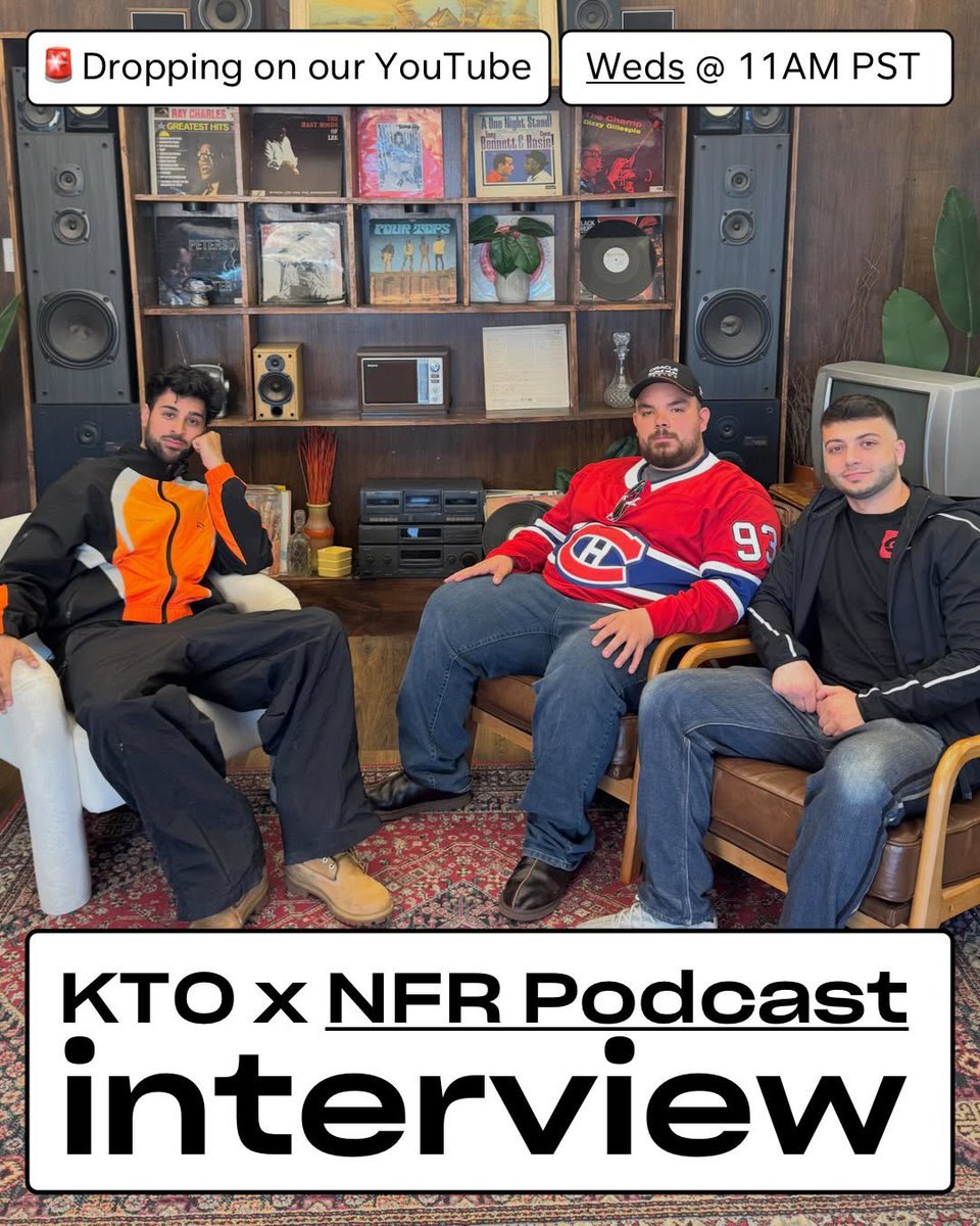 nfr_podcast's tweet photo. NFR x KTO 🎥

Tomorrow — 11 AM PST https://t.co/7Yb4S0Anwg