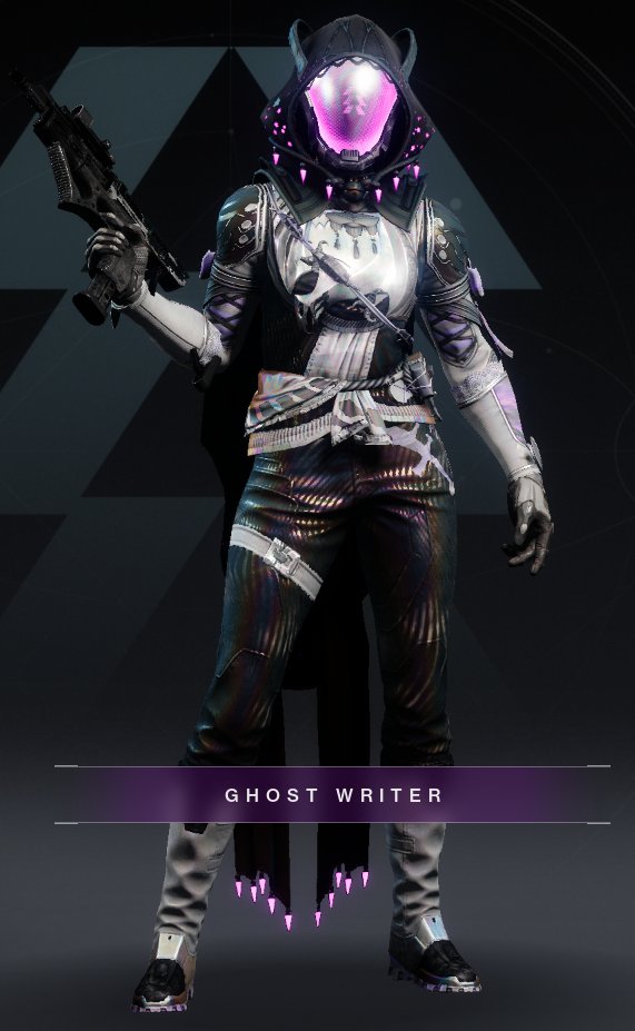 Lythtras's tweet photo. fit check going into MoT. i dont have any screenshots of my titan or warlock rn so only hunter https://t.co/ivlbbGXJhv