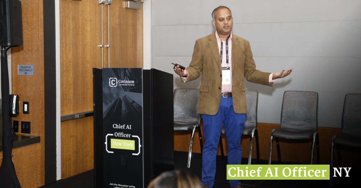 CoriniumGlobal's tweet photo. In the next session, Andrew Patricio, Chief Data and AI Officer, UNIDOSUS, explored how the next wave of AI innovation is shifting from information retrieval to deeper comprehension, interpretation, and decision support.

#CAIONY https://t.co/4POxkMDAce