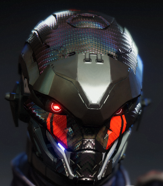 CrimsonGoddes9's tweet photo. keep forgetting that this is what she looks like in game under her helmet~ https://t.co/U3bp5YmRBy
