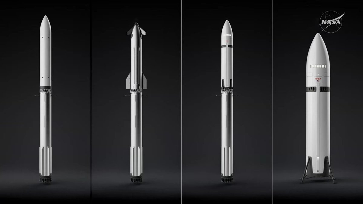 Truthful_ast's tweet photo. -Starship HLS cabin structure is complete awaiting outfitting with life support

-Fast track Artemis III Starship will use a V3 with a docking port

-Starship HLS will perform the Trans-Lunar Injection with Orion docked to it improving crew safety

Tough day for Starship haters and doubters lmao