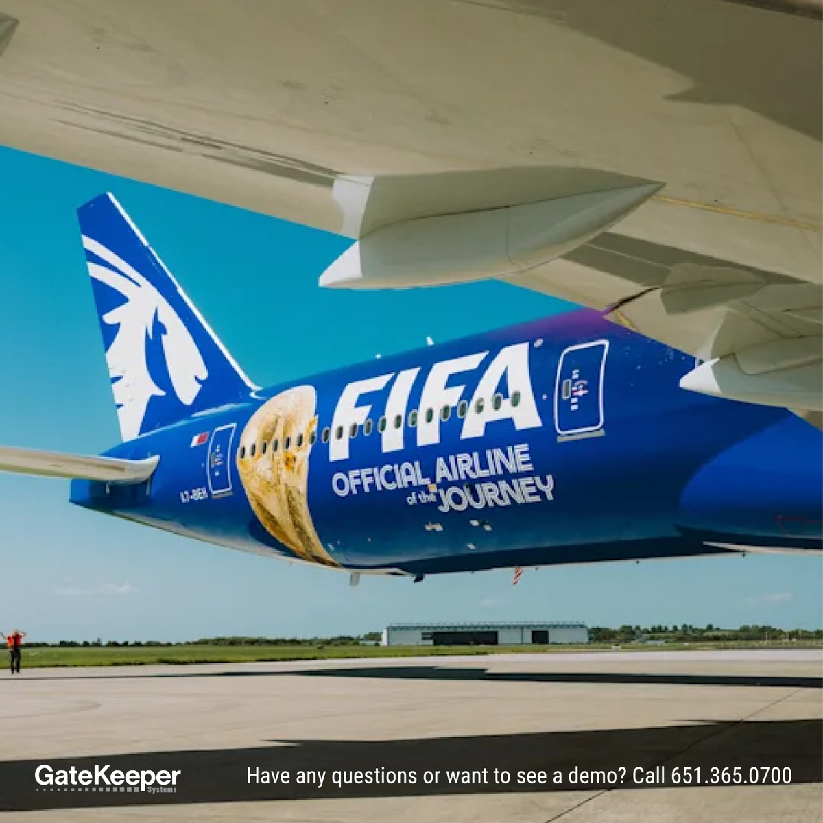 gatekeepersys's tweet photo. ⚽ FIFA World Cup 2026 is coming.  Is your airport ready? With GateKeeper, airports can streamline vehicle access, improve security, reduce congestion, and gain real-time visibility across operations.

Don't wait for game day to find operational gaps. Contact us today📞 https://t.co/WLA1z8B7Z1