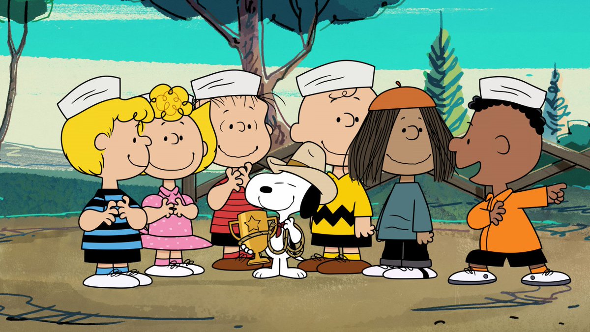 ANIMATIONWorld's tweet photo. #AppleTV Shares #CampSnoopy Season 2 Trailer: based on the beloved #Peanuts #comics, the series finds #Snoopy, the Beagle Scouts and #CharlieBrown debating the merits of hot dogs vs hamburgers, enjoying an adventure-filled summer. https://t.co/u96dmKfgTv #CharlesMSchulz #Animation #AnimationWorld