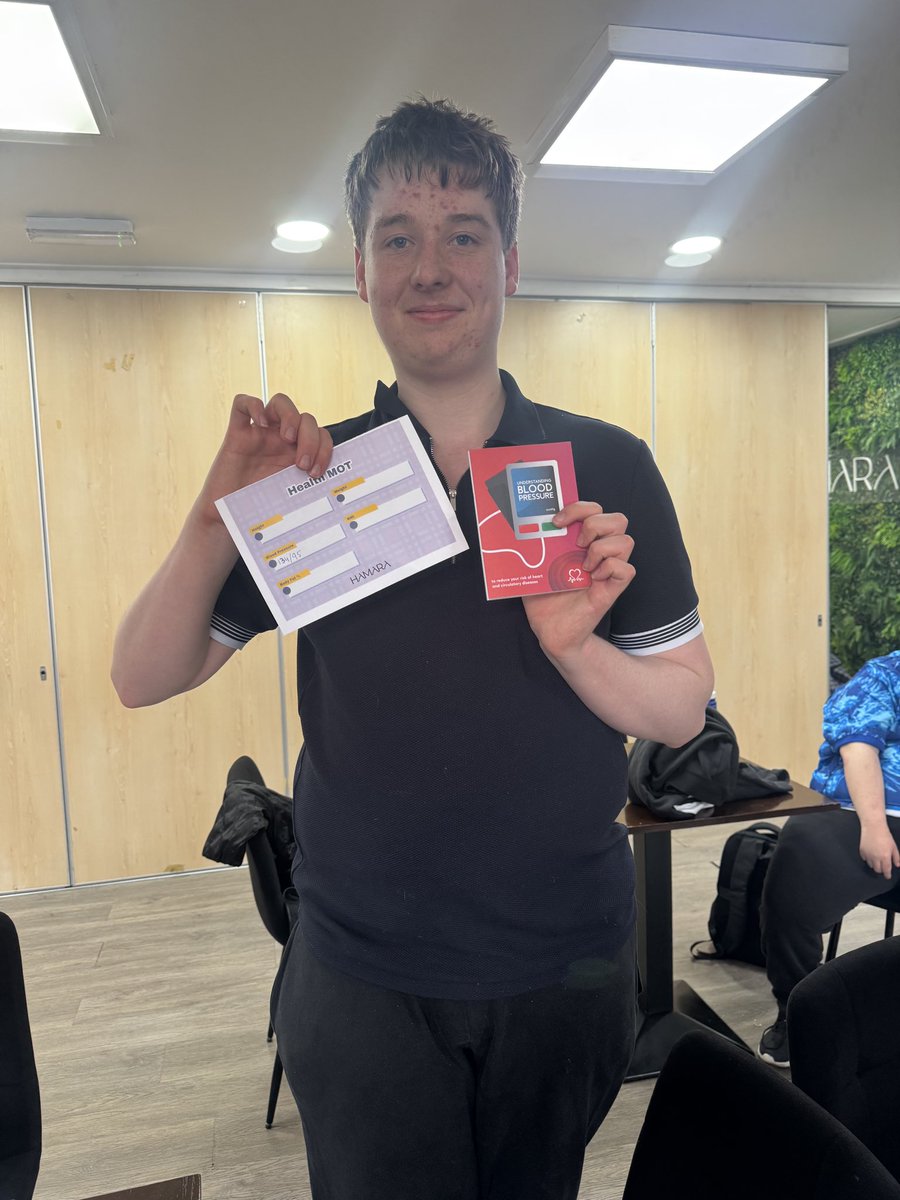 PfALCC's tweet photo. Our students recently took part in a Health MOT at the Hamara Centre, where they had their blood pressure, height, weight and BMI checked. 😷🩸 https://t.co/uJCBauTNQk