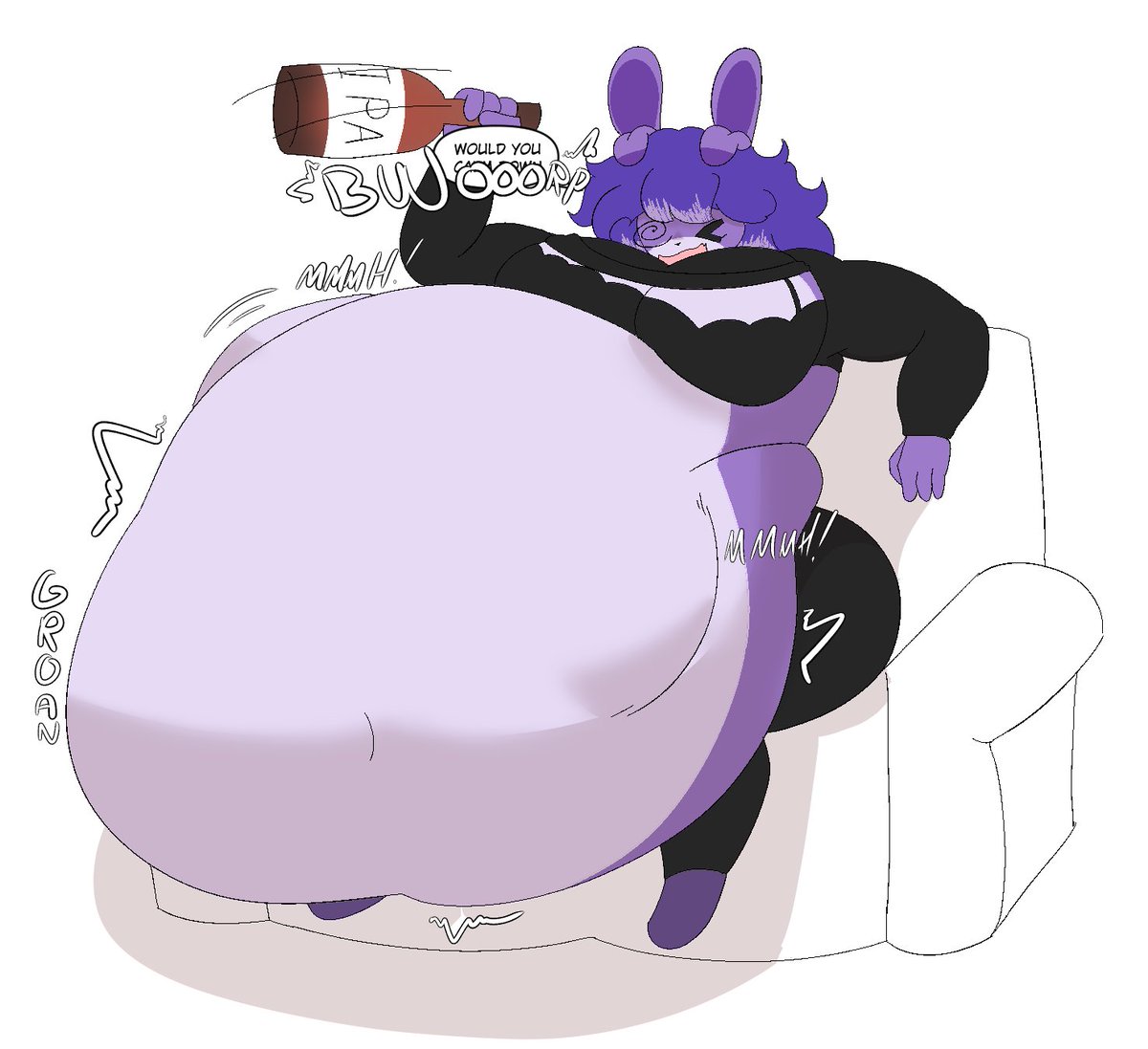 dawgtoothh's tweet photo. did they overdo it!?! D:

(for @yattascumrag)
#vore https://t.co/84vRUeHiP4