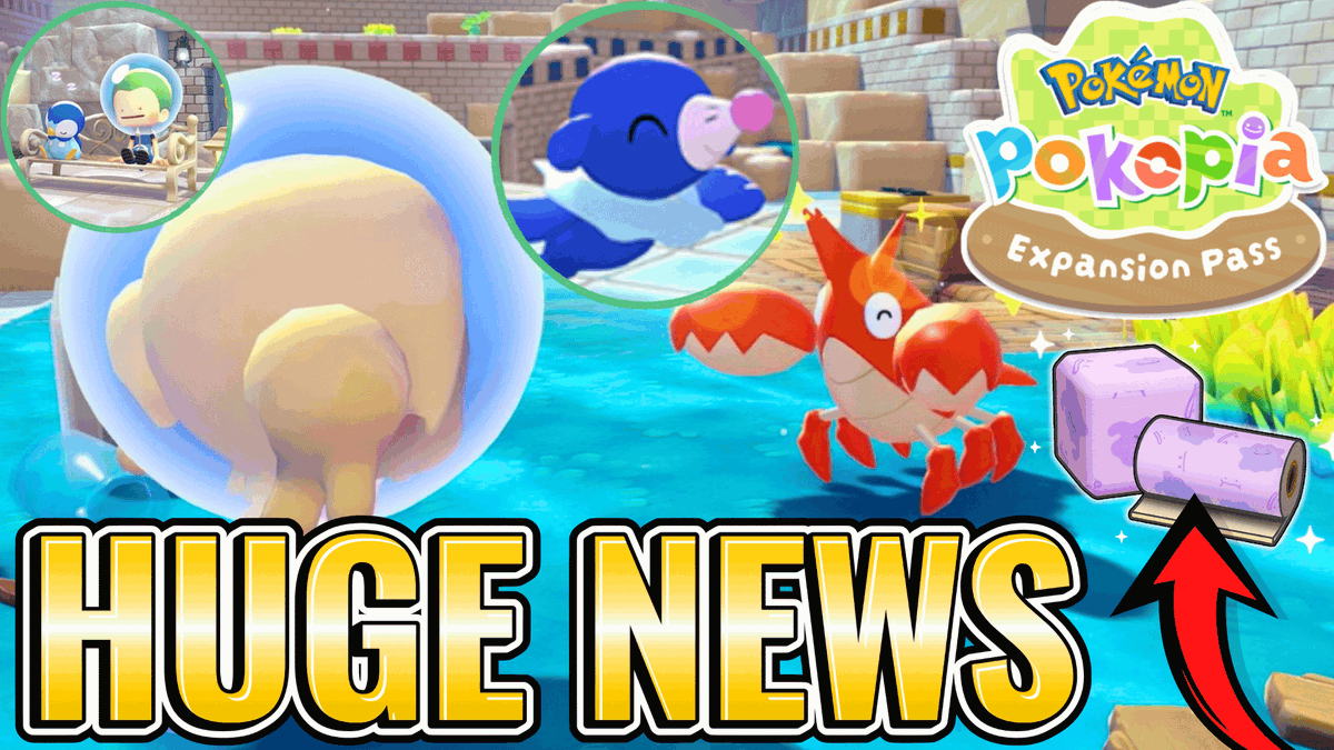 PanFro_Games's tweet photo. 🚨We breakdown everything you need to know about Pokopia's upcoming Expansion Pass DLC Bubbly Basin!

✨Watch Video Below!✨ https://t.co/JZBCoqwIKa